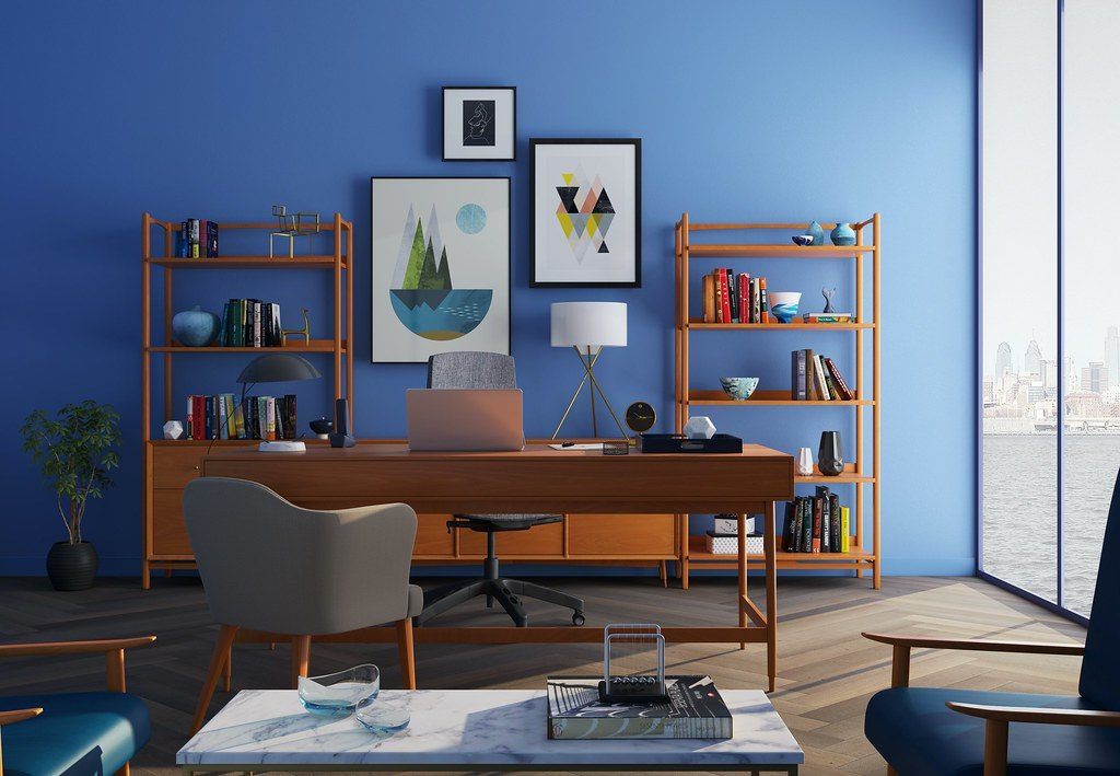 Studio space with daylight